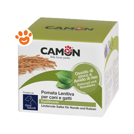Camon Dog&Cat Orme Naturali Pomata Lenitiva  - Camon Dog&Cat Orme Naturali Pomata Lenitiva - Confezione Da 100 gr