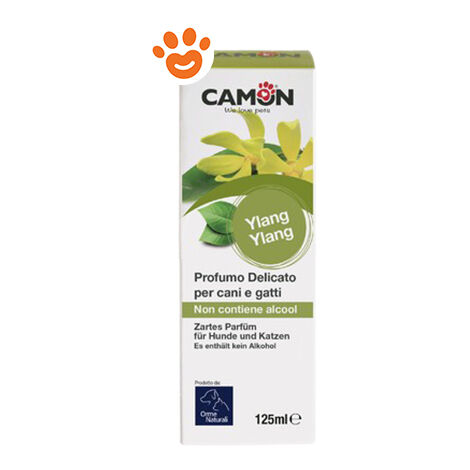Camon Dog&Cat Orme Naturali Profumo Delicato Ylang Ylang  - Camon Dog&Cat Orme Naturali Profumo Delicato Ylang Ylang - Confezione Da 125 Ml