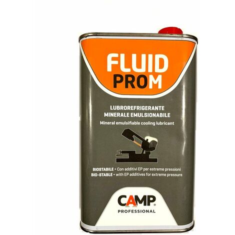 CAMP 1058 FLUID PROM OLIO EMULSIVO REFRIGERANTE 1 L PER TRONCATRICI PER FERRO