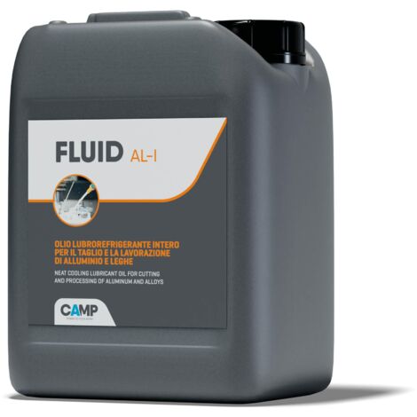 Camp Fluid Al I, Olio lubrorefrigerante da Taglio Intero per Alluminio, 5 L