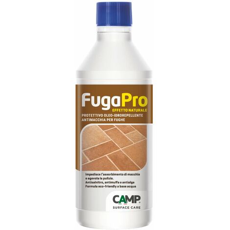 Camp FUGA PRO, Trattamento protettivo oleo-idrorepellente anti-macchia specifico per fughe, A effetto naturale