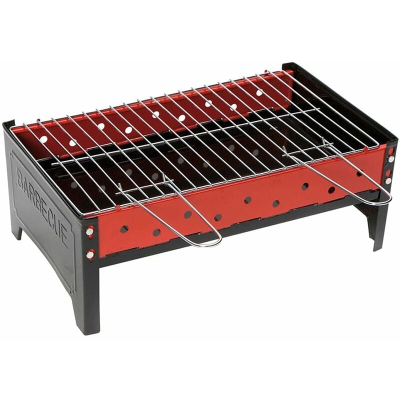 

Barbacoa de carbón 44x25x16 cm acero inoxidable 8108357 - Multicolor - Camp Gear