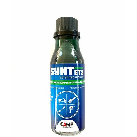 CAMP SYNT 1131 OLIO SINTETICO PER MOTORI A DUE TEMPI PER GIARDINAGGIO 100 ml
