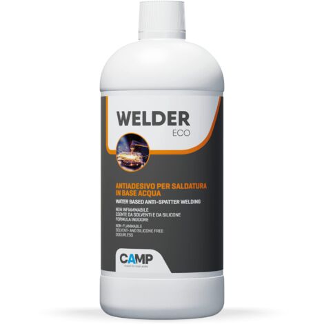Camp WELDER Eco, Antiadesivo per Saldatura ad Alta Resa, a base acqua, Esente da solventi e sIlicone, 1L, multicolore