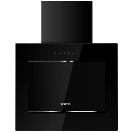 Campana 60cm decorativa Iinfiniton CMPTRALNG61 800m3h cristal negro