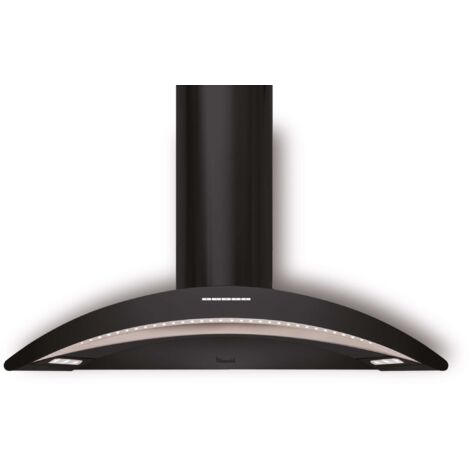 CAMPANA ARCADIA cm. 90 - Negra - 800 m3/h