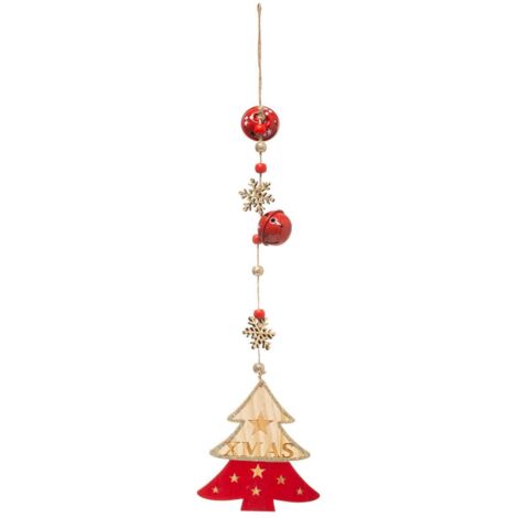 Campana de madera para el árbol de Navidad Tema - Feeric lights & christmas