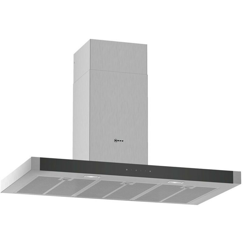 Neff - campana de pared decorativa 90cm 65db 710m3 / h acero inoxidable - d95bhm4n0