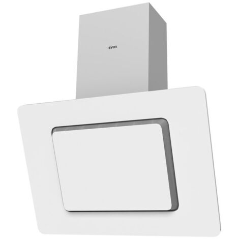 Campana Decorativa de Pared Inclinada SVAN SVCC8080B 80cm Clase A