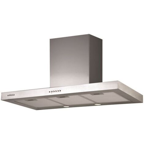 Campana Decorativa Edesa ECB-7611 X Inox 70cm 645 m3/h LED