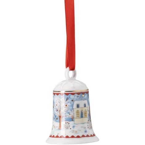 Campana di Natale in porcellana 22 porcellana