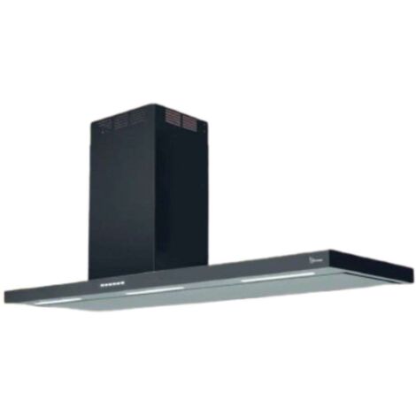 CAMPANA ELEA PARETE cm.150x50 Chimenea izquierda - Negra - 800 m3/h