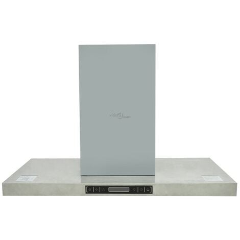 Campana extractora de isla con pantalla LCD vidaXL
