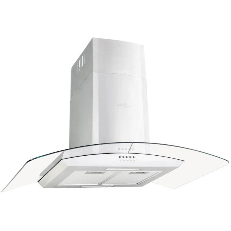 

vidaXL Campana extractora de pared 90 cm acero inoxidable 756 m³/h LED - Plateado