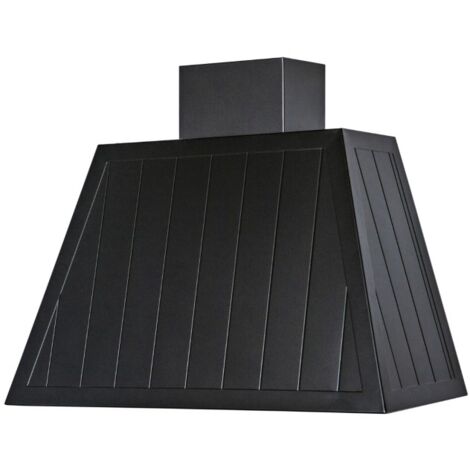 Campana extractora GARAGE METAL de acero inoxidable bruñido 110 cm