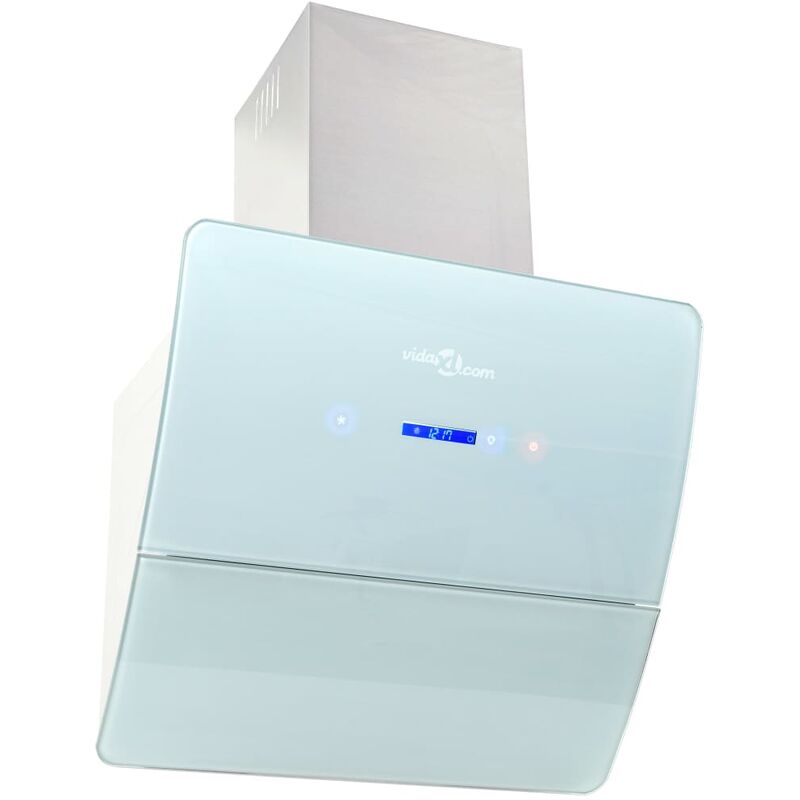

Campana extractora pared 60 cm acero inoxidable 756 m³/h blanco