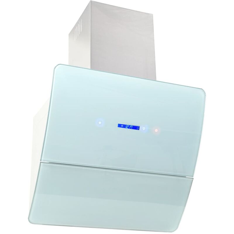 

Campana extractora pared 60 cm acero inoxidable 756 m³/h blanco - Blanco