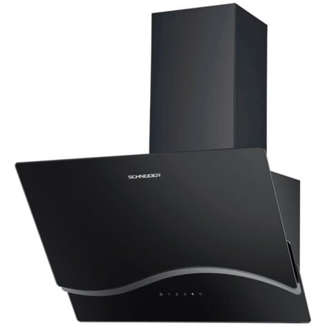 Campana extractora SCHNEIDER SCHD2A60EBV 60 cm 594 m³/h Negro/Inox