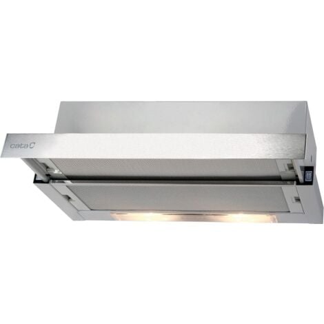 Campana Extraíble 60cm 340 m³/h 57dB CATA TF-2003 DURALUM 600 /D