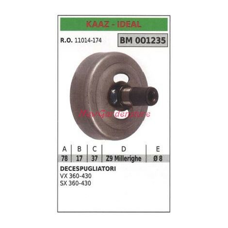 Campana frizione KAAZ decespugliatore VX 360 430  SX 360 430 001235