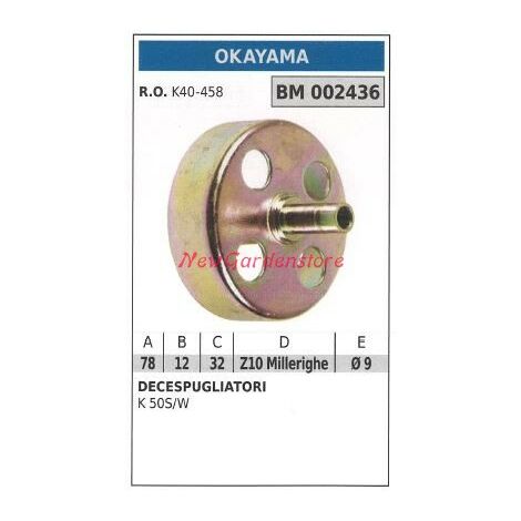 Campana frizione OKAYAMA decespugliatore K 50S/W 002436