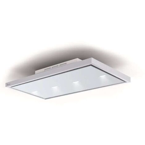 CAMPANA GEA FREE cm. 90X60 - Blanca - 900 m3/h