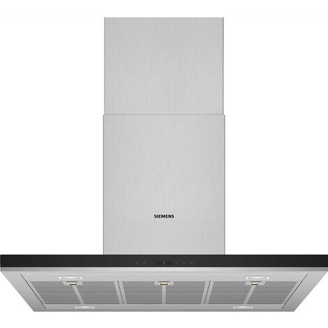 campana isla decorativa 90 cm 867m3 / h acero inoxidable - lf98bip50 - siemens -