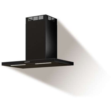 CAMPANA LEA PARETE cm. 60 - Drydrop - Negra - 800 m3/h