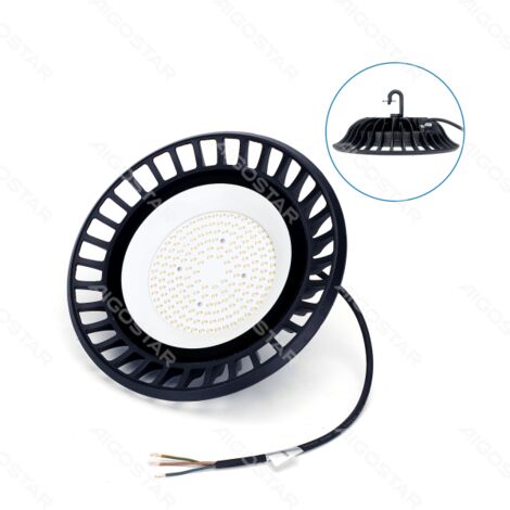 CAMPANA LED FARO INDUSTRIALE UFO SLIM 100W  FREDDO NATURALE - ton: freddo