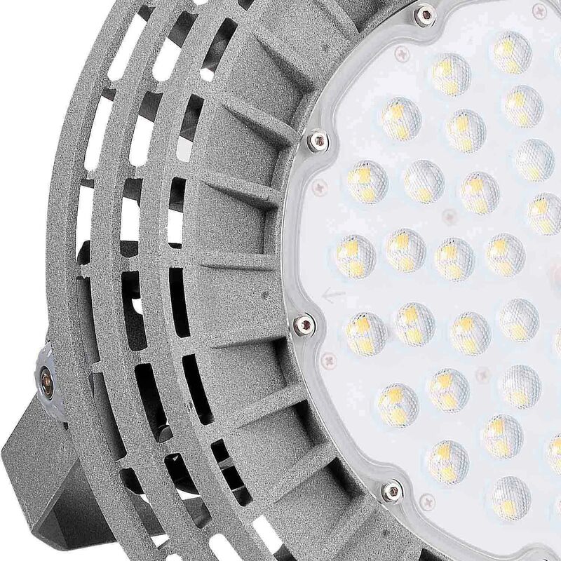 

Lúzete - Campana Led Harlock 200W Meanwell 6000K Gris