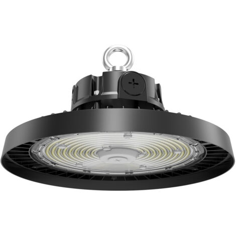 Campana LED Industriale UFO HBD Evo  150lm/W  Regolabile 0-10V 4000K 90º Senza Sensore Bianco Naturale 200 W