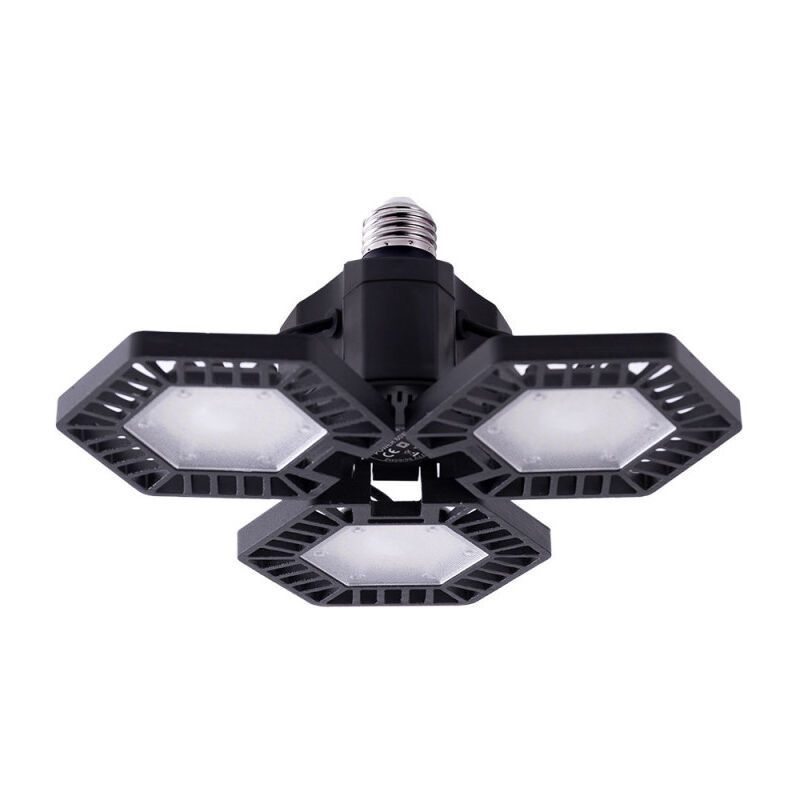 

Greenice - Campana LED E27 60W 6.000Lm 6000ºK Plegable 30.000H [WR-CK6096-60W-CW] | Blanco Frío (WR-CK6096-60W-CW)