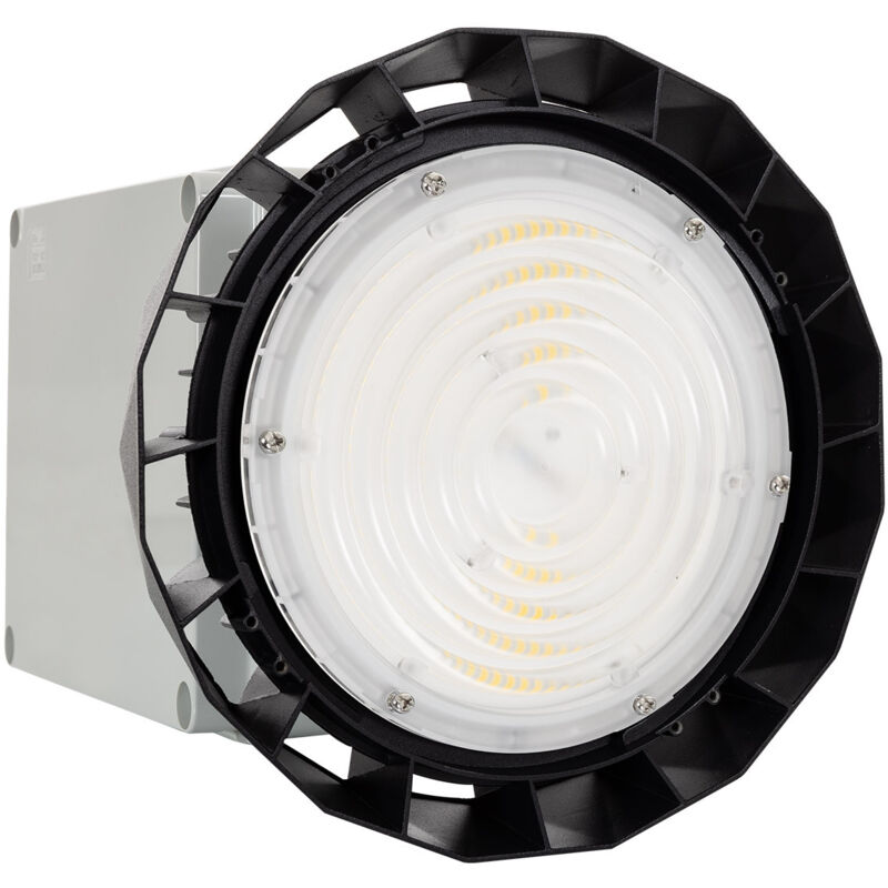 

Campana LED UFO HBS 100W 175lm/W 35-60-90º LIFUD Regulable No Flicker + Kit de Emergencia Blanco 6000K 90° - Blanco 6000K 90°