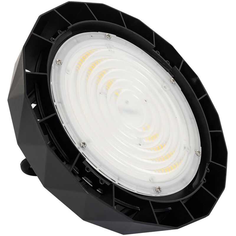 

Campana LED UFO HBS 150W 175lm/W 35-60-90º LIFUD Regulable No Flicker DALI Blanco 6000K 60º - Blanco 6000K 60º