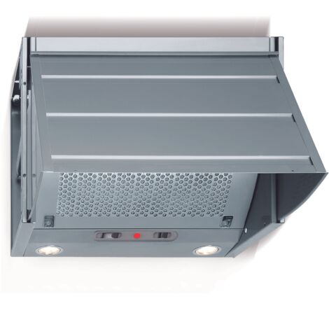 CAMPANA MEDIANA ELEGANCE cm. 86 - Gris - 700 m3/h