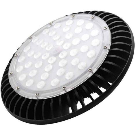 Campana monzonita 100w 6500k negro 11000lm ip65 led smd 12,5x25x25 cm