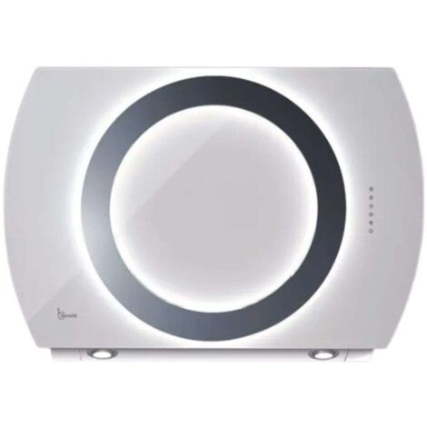 CAMPANA NIMA cm. 90 - Cristal Blanco - 800 m3/h
