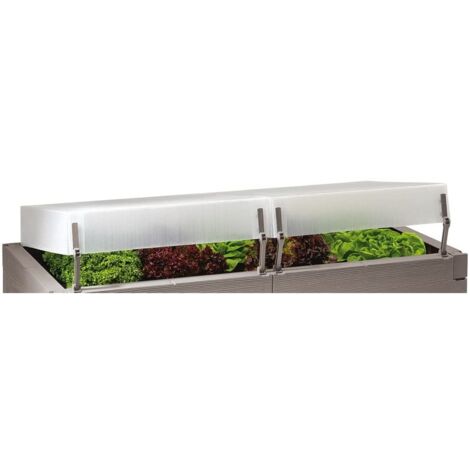 Campana térmica Juwel para camas elevadas (2 capotas, incluidas las bisagras + palanca de ventilación, para camas elevadas 130x60 cm) 20337