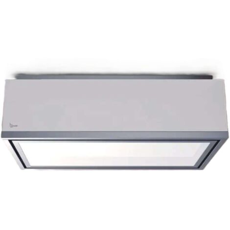 CAMPANA XENIA cm. 120x61 - Blanca, Acero inoxidable - 800 m³/h