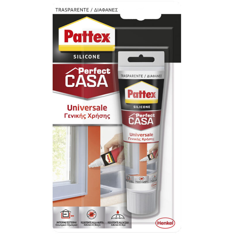 Silicone Universale Pattex 50ml Trasparente W060105005