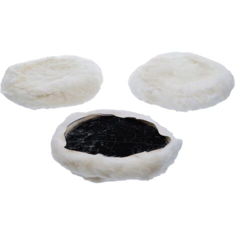 Campanas de pulido  Ø 180 mm  3 piezas  para 9337