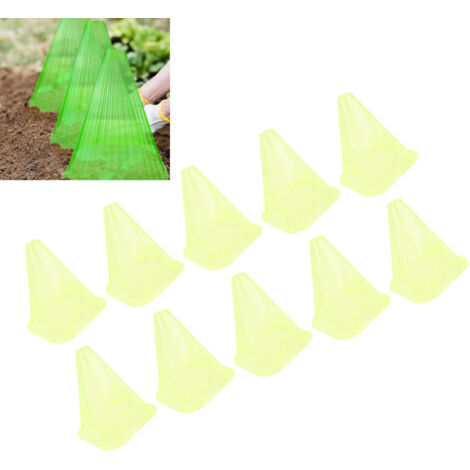 Campanas protectoras para plantas – 20 cubiertas reutilizables de plástico PP transparente – resistentes al sol y a las heladas, y a las babosas.