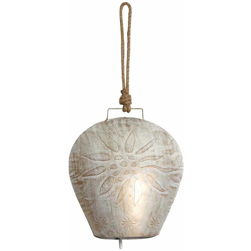 Aubry Gaspard - Campanella Edelweiss in metallo