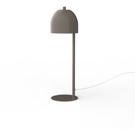 CAMPANELLA LAMPARA DE MESA MONOCOLOR BRILLO
