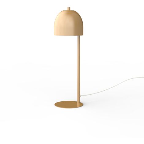 CAMPANELLA LAMPARA DE MESA MONOCOLOR MATE