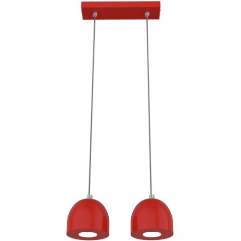CAMPANELLA SOSPENSIONE BINARIO X2 MONOCOLORE LUCIDO