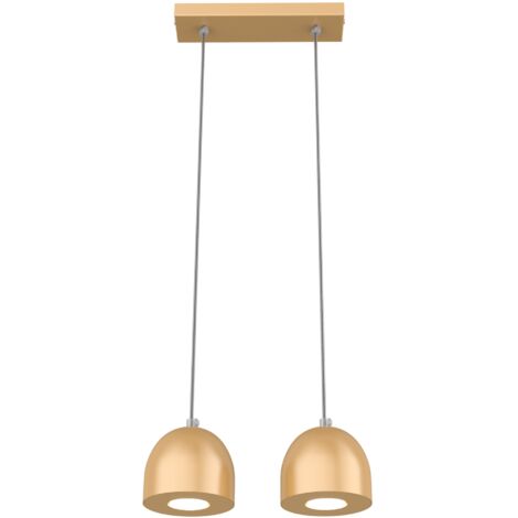 CAMPANELLA SOSPENSIONE BINARIO X2 MONOCOLORE OPACO