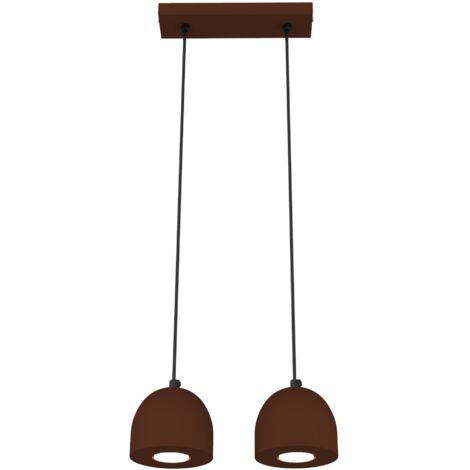 CAMPANELLA SOSPENSIONE BINARIO X2 MONOCOLORE OPACO