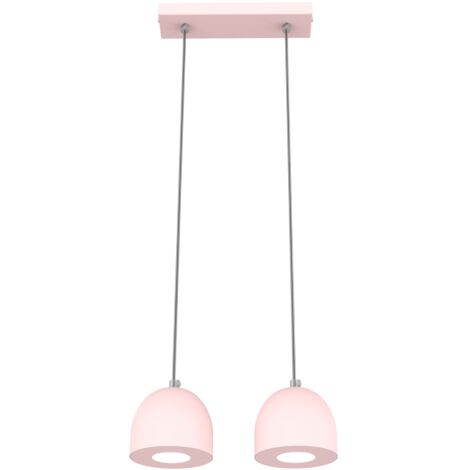 CAMPANELLA SOSPENSIONE BINARIO X2 MONOCOLORE OPACO