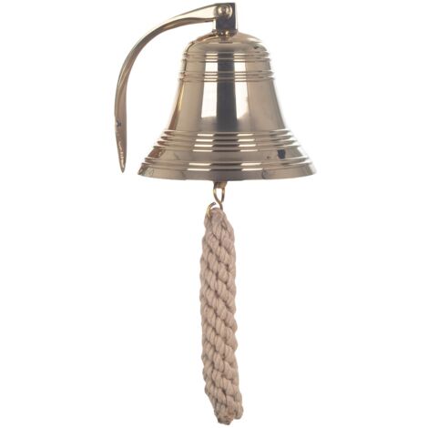 Campanello decorativo in ottone per interni, design esclusivo, ideale per l'arredamento della casa, regalo originale